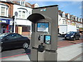 Telephone box, Seven Sisters Road, London N15