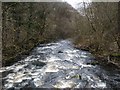 The River Carron, viewed from footbridge