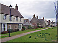 Modern old-style housing in Poundbury