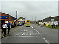 A352, approaching Wool level crossing