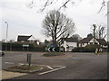 Roundabout on the Balcombe Road, Horley