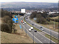 A627M towards Rochdale