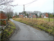 SU0972 : The end of Church Lane, Winterbourne Monkton by Jonathan Billinger