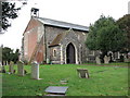 The church of St Mary in Burston