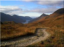 NN2063 : The road from Loch Eilde Mor by Alan Reid