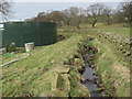 Man Made Water Course at Woodhall Farm