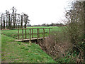 Footbridge over a ditch