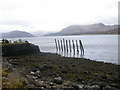 The remains of Ballachulish Pier