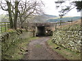 Railway Underpass and Footpath at Woodhall Farm