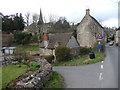 Part of Bisley village in the Cotswolds