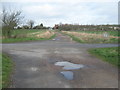 Appledown Way crosses on the North Downs Way