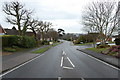 Looking down Harrow Lane