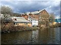 Derelict industrial buildings