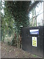 Footpath junction just past Old Windsor Parish Church