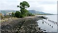 NS4074 : Dumbarton Foreshore by Lairich Rig