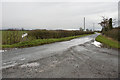 Road junction on Moss lane Inskip