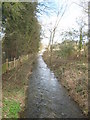 The River Nailbourne towards Barham