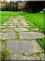 Gravestone pathway, Ballast Hills