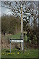 SP0138 : Signpost to Sedgeberrow by Philip Halling