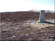 NO4378 : Summit of Cairn Caidloch by Richard Webb