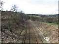 The railway line to Whaley Bridge