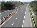 The M9 looking west from Linlithgow Bridge