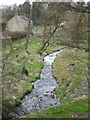 One of three streams at Combs village that flows into the reservoir