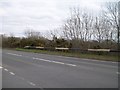 The A497 at its junction with  the road to Llanystumdwy