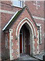 Entrance to the presbytery in School Lane