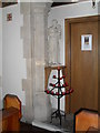 Candle holder within Our Lady of England, Storrington