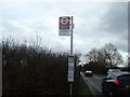 Bus stop near Westerham Hill