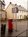 SY5997 : Maiden Newton: postbox № DT2 99 by Chris Downer
