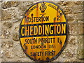 Chedington: old AA sign