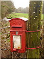 ST3803 : Thorncombe: postbox № TA20 474, Synderford by Chris Downer