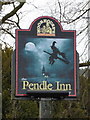 The Pendle Inn, Sign