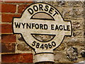 SY5895 : Wynford Eagle: finger-post detail by Chris Downer
