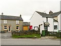 NY2436 : Postbox and noticeboard, Uldale by Rose and Trev Clough