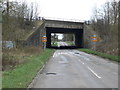 Bridge carrying the M6 over the "Straight Mile"