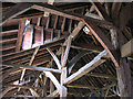 St Philip & All Saints, Marksbury Avenue, Kew - Roof timbers