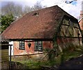 Barn by cottage at Grayswood