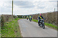 Motorcyclists on Dundridge Lane on Easter Sunday