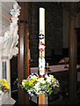 Paschal candle, St John