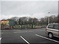 Allotments near Rose Hill Station