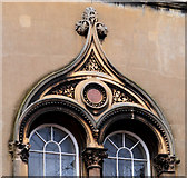 J3372 : Elmwood Hall initials, Belfast (1) by Albert Bridge