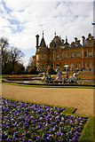 SP7316 : Formal Garden, Waddesdon Manor, Buckinghamshire by Christine Matthews