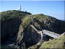 SM8941 : Strumble Head Lighthouse by Andrew Abbott