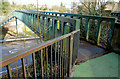 Footbridge, Derriaghy station