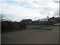 Tennis courts next to the Windmill Community Centre