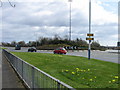NZ3366 : Roundabout, Howdon Road by Alex McGregor
