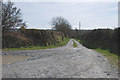 Lane leading to Perth-y-gwenyn farm